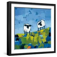 Two Sheep-Phyllis Adams-Framed Art Print