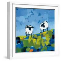 Two Sheep-Phyllis Adams-Framed Art Print