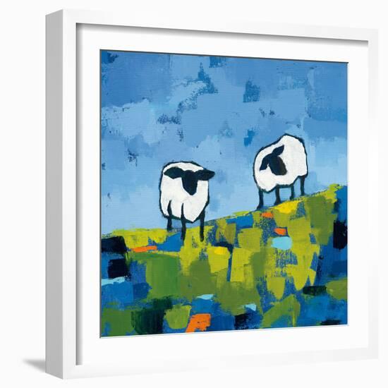 Two Sheep-Phyllis Adams-Framed Art Print