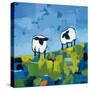 Two Sheep-Phyllis Adams-Stretched Canvas