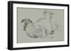 Two Sheep-John Linnell-Framed Giclee Print