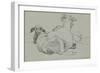 Two Sheep-John Linnell-Framed Giclee Print