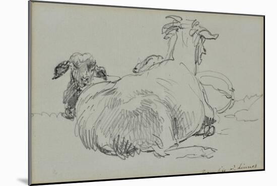 Two Sheep-John Linnell-Mounted Giclee Print