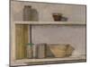 Two Shelves and Bowls-William Packer-Mounted Giclee Print