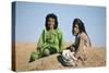 Two shepherdesses, Calah (Nimrud), Iraq, 1977-Vivienne Sharp-Stretched Canvas