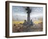 Two Shepherds on the Fields of Mongini, 1901-Giuseppe Pelizza da volpedo-Framed Giclee Print