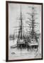 Two Ships, 19th Century-James Abbott McNeill Whistler-Framed Giclee Print