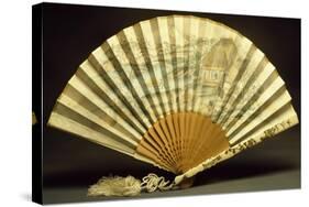 Two-Sided Fan with Wooden Slats-null-Stretched Canvas