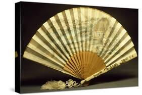 Two-Sided Fan with Wooden Slats-null-Stretched Canvas