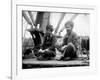 Two Sikh Men Sitting on a Dock, Circa 1913-Asahel Curtis-Framed Giclee Print