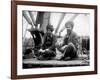 Two Sikh Men Sitting on a Dock, Circa 1913-Asahel Curtis-Framed Giclee Print