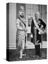 Two Sikh Princes of the Punjab, 20th July 1918 (B/W Photo)-English Photographer-Stretched Canvas