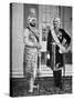 Two Sikh Princes of the Punjab, 20th July 1918 (B/W Photo)-English Photographer-Stretched Canvas