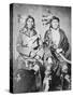 Two Sioux Chiefs, 1862-null-Stretched Canvas