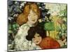 Two Sisters, 1899-Bessie MacNicol-Mounted Giclee Print