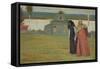 Two Sisters, 1923 (Oil on Canvas)-Mikhail Vasilievich Nesterov-Framed Stretched Canvas