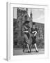 Two Sisters Dressed in American Fashions-null-Framed Photographic Print