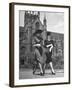 Two Sisters Dressed in American Fashions-null-Framed Photographic Print