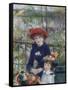 Two Sisters (On the Terrace), 1881-Pierre-Auguste Renoir-Framed Stretched Canvas