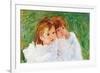 Two Sisters-Mary Cassatt-Framed Premium Giclee Print