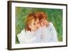 Two Sisters-Mary Cassatt-Framed Art Print