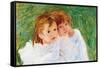 Two Sisters-Mary Cassatt-Framed Stretched Canvas