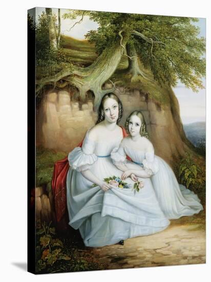 Two Sisters-William Taylor-Stretched Canvas