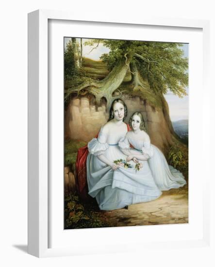 Two Sisters-William Taylor-Framed Giclee Print
