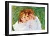 Two Sisters-Mary Cassatt-Framed Premium Giclee Print