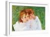 Two Sisters-Mary Cassatt-Framed Premium Giclee Print