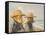 Two Skagen Fishermen, 1907-Michael Peter Ancher-Framed Stretched Canvas