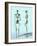 Two Skeletons-Matthias Kulka-Framed Giclee Print