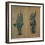 Two Sketches of David Garrick in Character, 18th Century-Johann Zoffany-Framed Giclee Print