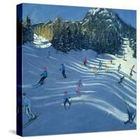 Two Ski-Slopes, 2004-Andrew Macara-Stretched Canvas