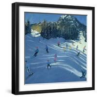 Two Ski-Slopes, 2004-Andrew Macara-Framed Premium Giclee Print