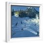 Two Ski-Slopes, 2004-Andrew Macara-Framed Premium Giclee Print