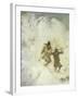 Two Skiing Lapps, Study-Anna Nordlander-Framed Giclee Print