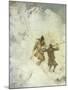 Two Skiing Lapps, Study-Anna Nordlander-Mounted Giclee Print