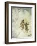 Two Skiing Lapps, Study-Anna Nordlander-Framed Giclee Print