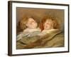 Two Sleeping Children-Peter Paul Rubens-Framed Giclee Print