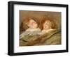 Two Sleeping Children-Peter Paul Rubens-Framed Giclee Print