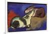 Two Sleeping Rabbits, 1913-Franz Marc-Framed Giclee Print