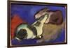 Two Sleeping Rabbits, 1913-Franz Marc-Framed Giclee Print