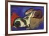 Two Sleeping Rabbits, 1913-Franz Marc-Framed Giclee Print