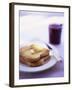 Two Slices of Toast with Butter and Strawberry Jam-Jonathan Syer-Framed Photographic Print