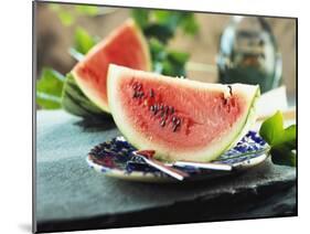 Two Slices of Watermelon-Bodo A^ Schieren-Mounted Photographic Print