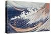 Two Small Fishing Boats on the Sea-Katsushika Hokusai-Stretched Canvas