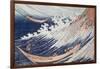 Two Small Fishing Boats on the Sea-Katsushika Hokusai-Framed Giclee Print