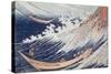 Two Small Fishing Boats on the Sea-Katsushika Hokusai-Stretched Canvas