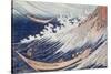 Two Small Fishing Boats on the Sea-Katsushika Hokusai-Stretched Canvas